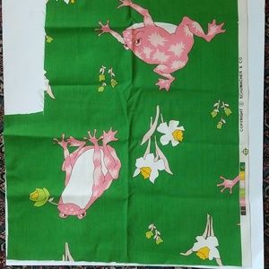 Schumacher & Co. Floral Animal Print  Collage Fabric